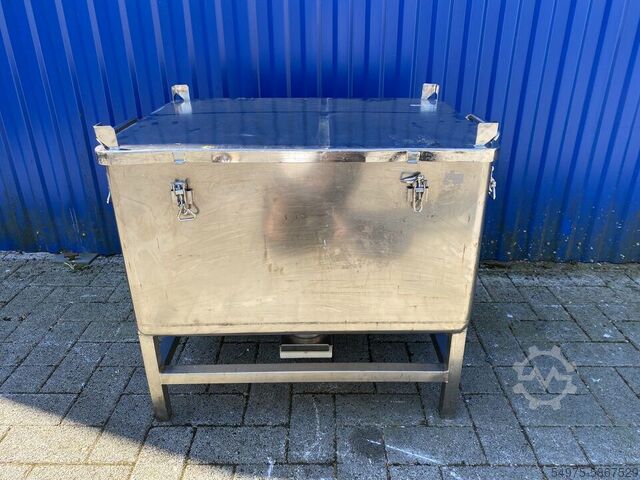 Roestvast stalen tank Tank 10529