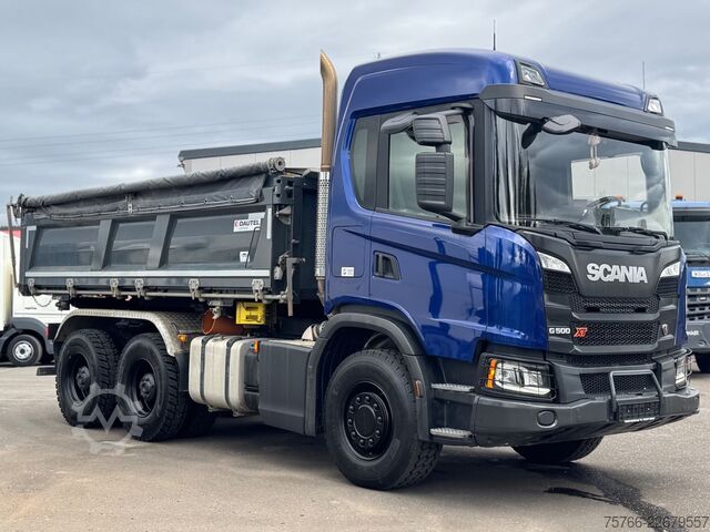 Dreiseitenkipper LKW SCANIA G 500  / DAUTEL / PLANE / BORDMATIC
