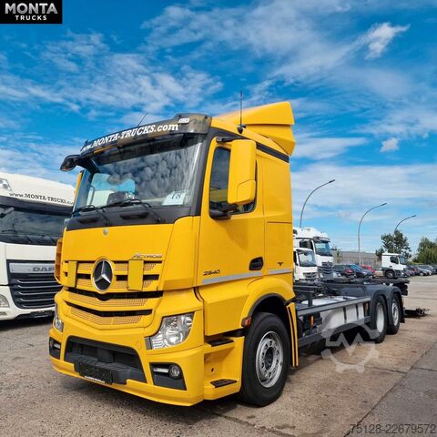 Değiştirilebilir kasalı kamyon MERCEDES-BENZ Actros 2540L, LBW 2,0t, AHK, Liftachse, TÜV