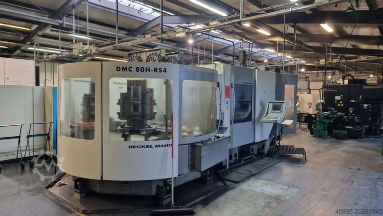 Bearbejdningscenter - horisontalt DECKEL MAHO DMC 80 H / RS4