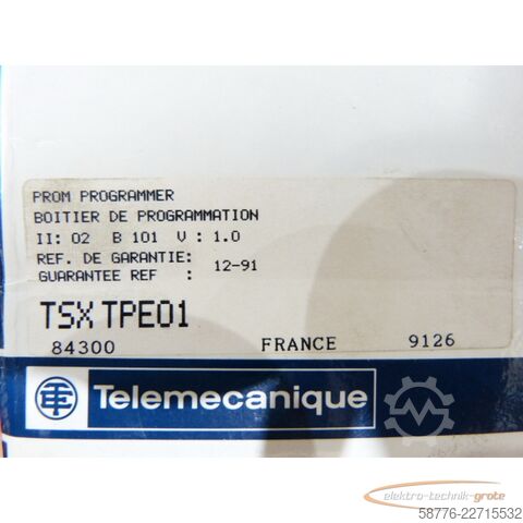 Componente Telemecanique TSX TPE01 Prom Programmer    !