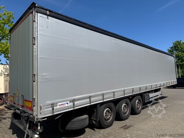 Open oplegger met zeil SCHMITZ CARGOBULL SCS 24 L, Reifen 95%