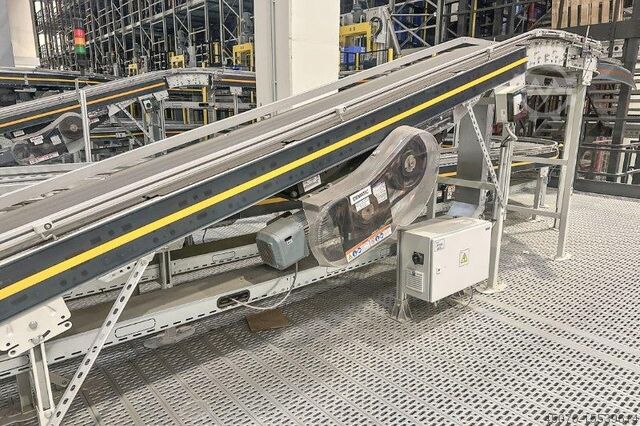 Containertransportbandtechnologie Dematic 4000 Lfm Behälter Fördertechnik