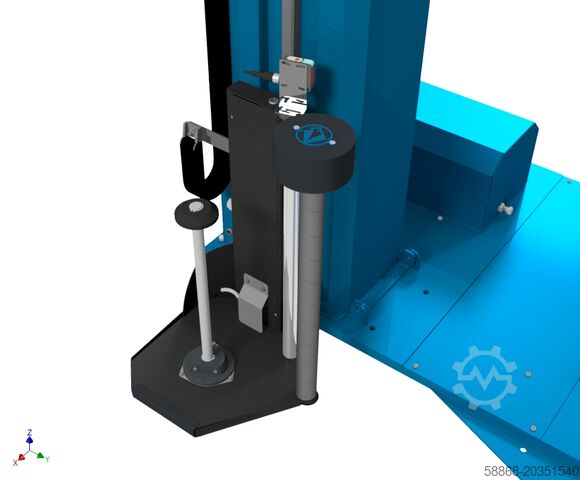 Palletwikkelaar met ultraplatte plaat Vogel Verpackungen Profiline LP