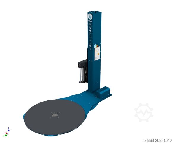 Palletwikkelaar met ultraplatte plaat Vogel Verpackungen Profiline LP