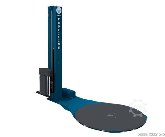 Palletwikkelaar met ultraplatte plaat Vogel Verpackungen Profiline LP