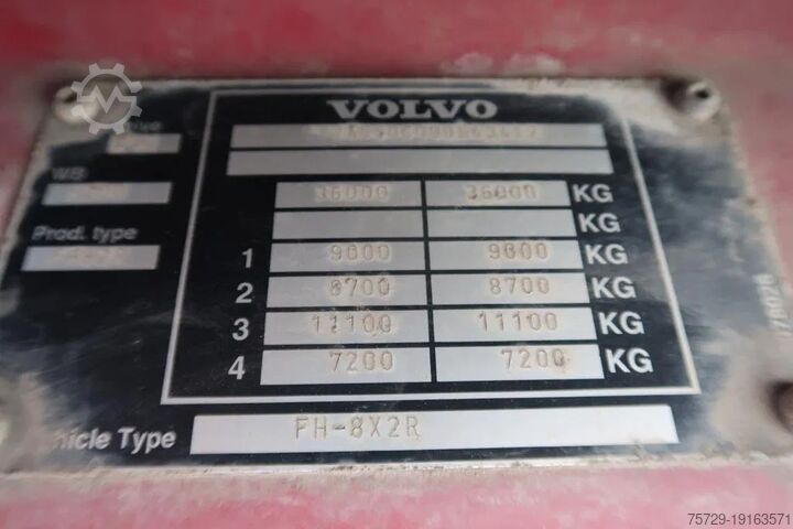 Cable system Volvo FH 520 FH - 8x4 R - Ketting systeem