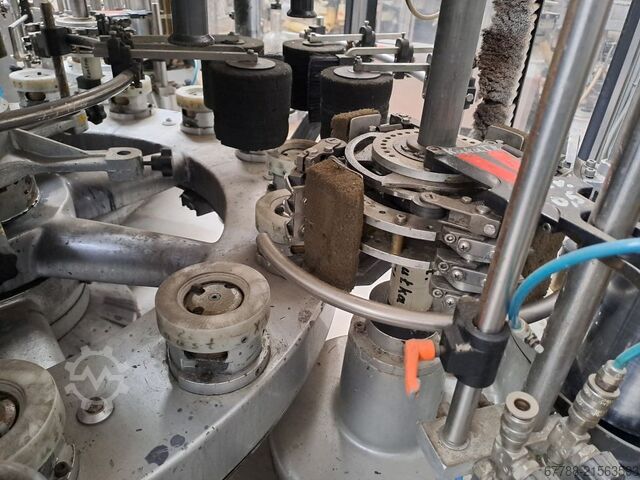 Labelling machine with 3 stations for cold glue KOSME EXTRA FIX 16T 1056 S3 + SL | 9000 bph