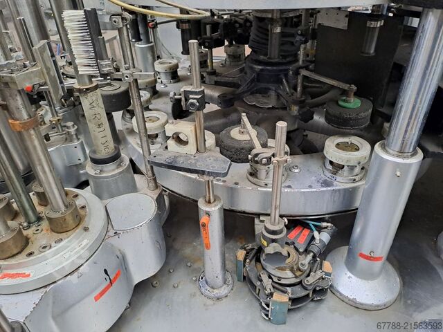 Labelling machine with 3 stations for cold glue KOSME EXTRA FIX 16T 1056 S3 + SL | 9000 bph