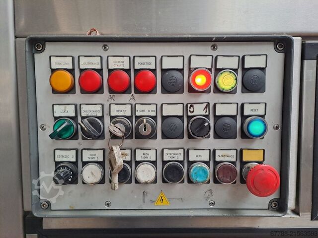 Labelling machine with 3 stations for cold glue KOSME EXTRA FIX 16T 1056 S3 + SL | 9000 bph