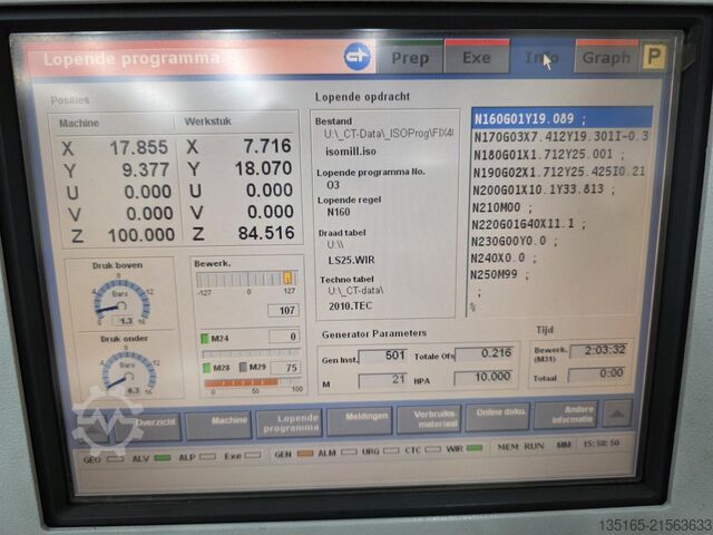 Elettroerosione a filo AGIE CHARMILLES FI 440 SLP