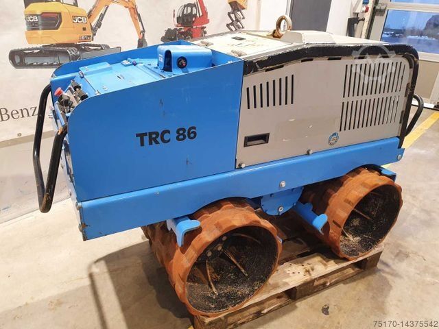 Enkelvoudige trommelwals WEBER TRC 86 Grabenwalze / 2020 / Funk / nur 112h