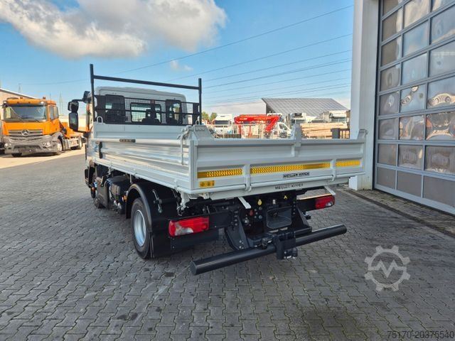 Camion-benne tricar IVECO Eurocargo ML80E21 Meiller 2x AHK 3 Sitze