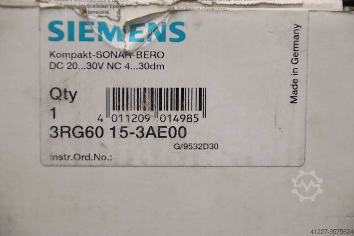 Ultraschallsensor Siemens** 3RG6015-3AEOO