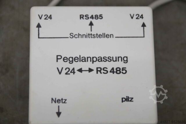 Ajuste del nivel pilz V24/RS485
