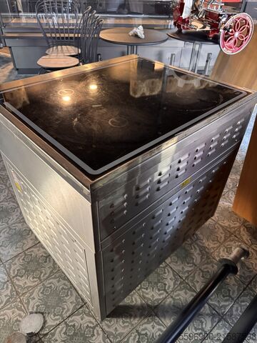 Standard cooker with 4 hotplates and roasting oven Berner BSH4BKTD