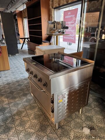 Standard cooker with 4 hotplates and roasting oven Berner BSH4BKTD