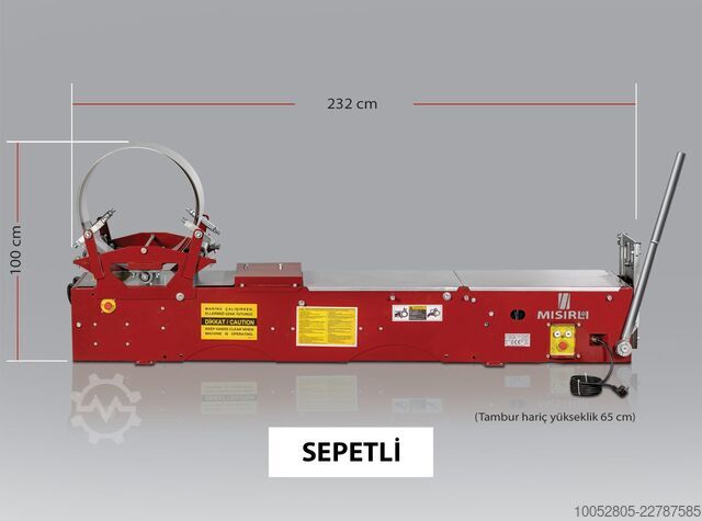 Μηχάνημα κατασκευής υδρορροών Misirli 5 inch