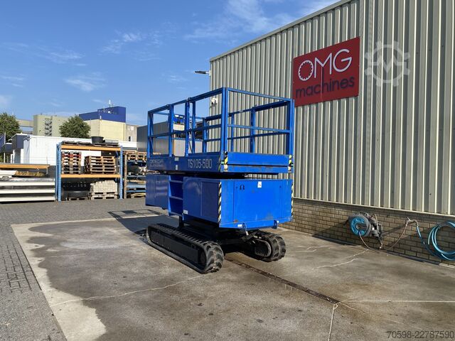 2008 Omega Platforms TS105-500, piattaforma a pantografo cingolata Omega Platforms TS105-500, Rups schaarhoogwerker