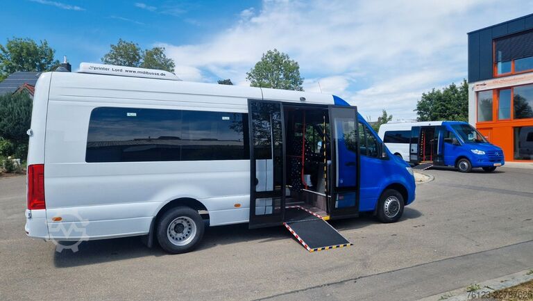 Minibus MERCEDES-BENZ 517 / 515 Frontniederflur mit  GSR 3 Systeme