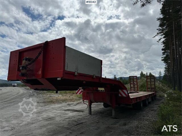 Låglastare Damm 4SD Machine semi with hydraulic driving bridges