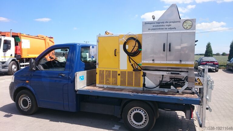 Mobiele hogedruk containerwasser Protech 150