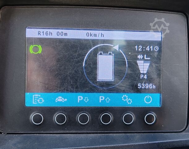 Electric - 4 wheels Jungheinrich EFG 320 5m/ batt2023/ 5396h