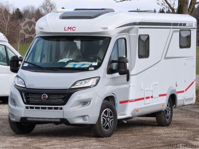 Half-integraal camper LMC Cruiser V 646 G,  Längsbetten, Navi,Automatik