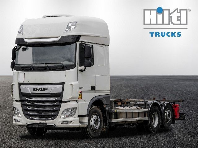 Wissellaadbak vrachtwagen DAF XF 480 FAN SSC BDF + INTARDER
