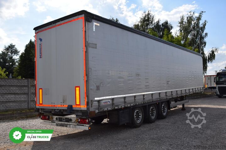 Nyitott ponyvás félpótkocsi SCHMITZ CARGOBULL SCS24/L Varios