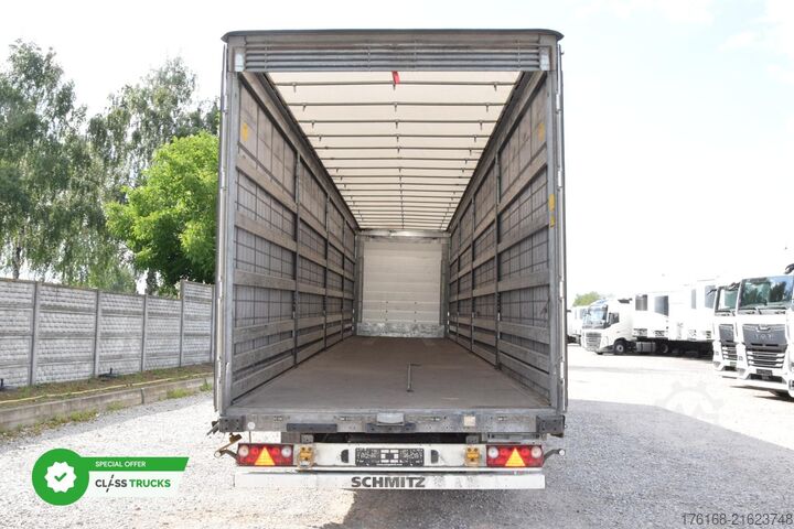 Nyitott ponyvás félpótkocsi SCHMITZ CARGOBULL SCS24/L Varios