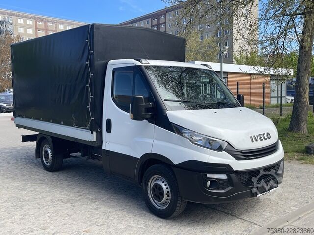 Furgone centinato iveco Daily 35S18 V/P HI-MATIC 3450 1H*Klima*WEBASTO*