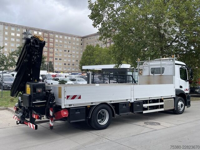 Autocarro con cassone fisso mercedes-benz Antos 1843 Hiab X-HIDUO 138 Kran 1.HAND*TOP*