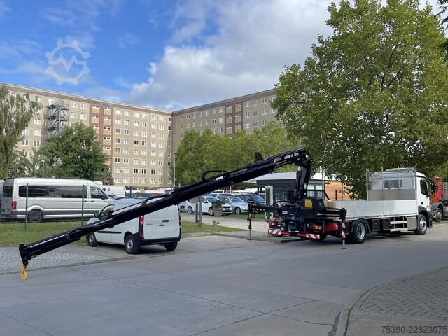Gru montata su autocarro mercedes-benz Antos 1843 Hiab X-HIDUO 138 Kran 1.HAND*TOP*