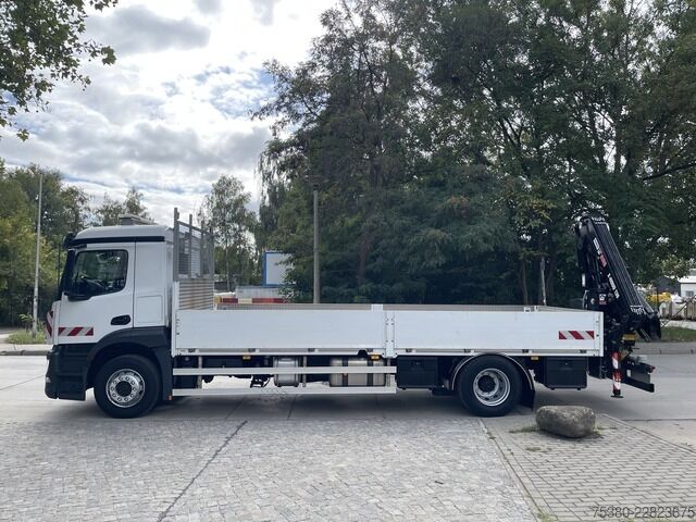 Gru montata su autocarro mercedes-benz Antos 1843 Hiab X-HIDUO 138 Kran 1.HAND*TOP*
