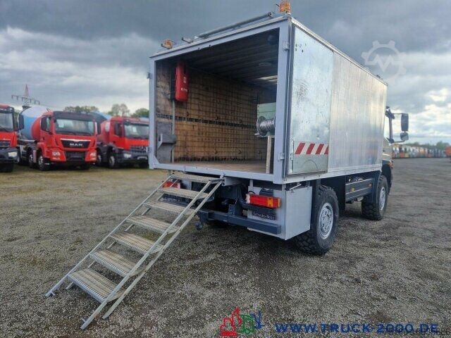 LKW mit Kofferaufbau Mercedes-Benz Atego 1024 4x4 Ideal Basis Wohn-Expeditionsmobil