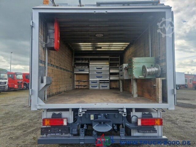 LKW mit Kofferaufbau Mercedes-Benz Atego 1024 4x4 Ideal Basis Wohn-Expeditionsmobil