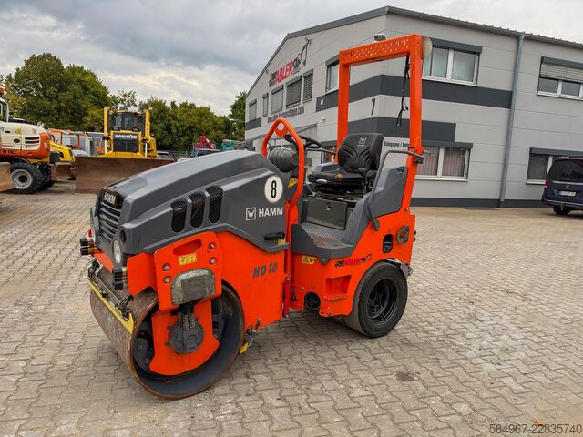 Kombinationsvalse Hamm HD10 VT 18,5 kW Kantenschneiderad