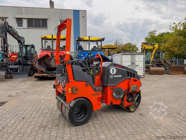 Kombinationsvalse Hamm HD10 VT 18,5 kW Kantenschneiderad