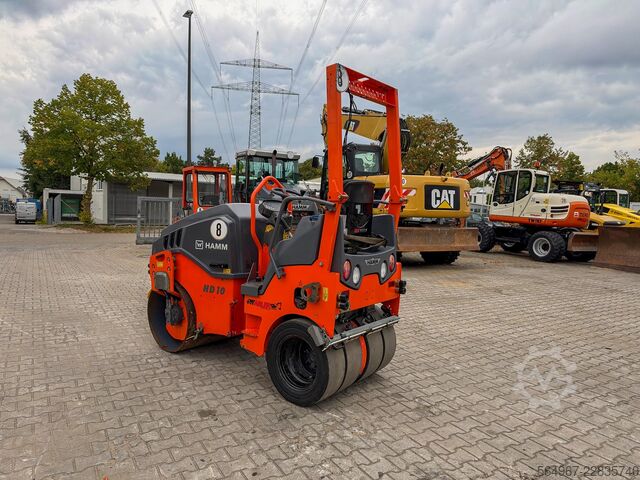 Kombinationsvalse Hamm HD10 VT 18,5 kW Kantenschneiderad