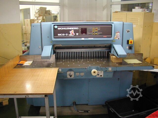 Pappersskärmaskin WOLENBERG 92 MCS - 2   