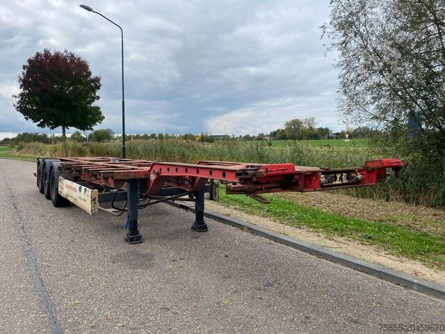 Transporte de contentores Krone SD Multi Chassis / Drumbrakes / BPW Axles / NL ...
