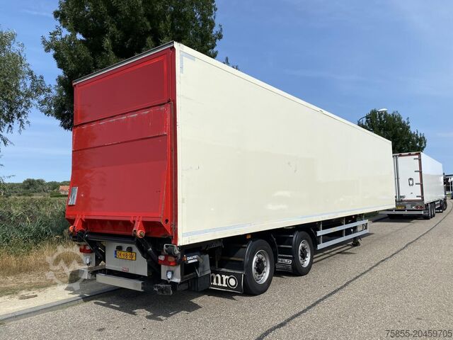 Kuffert Samro 2-Axle Isobox 12.60x2.50x2.50/2x Steering Axle/NL