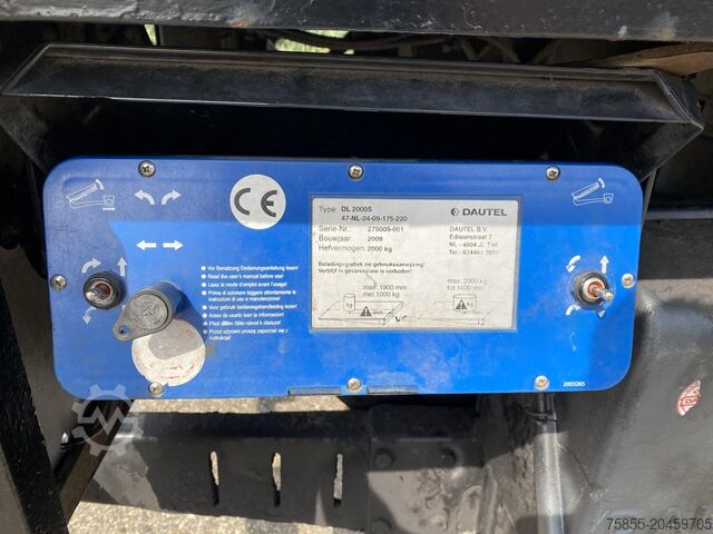 Kuffert Samro 2-Axle Isobox 12.60x2.50x2.50/2x Steering Axle/NL