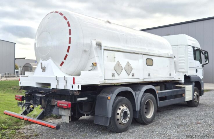  MAN Gas truck for oxygen nitrogen, argon