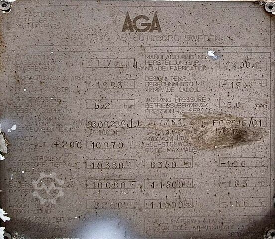  MAN Gas truck for oxygen nitrogen, argon