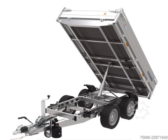 Tipper- three-way Saris ⭐ Kipper 256x150x30 2000Kg Handpumpe