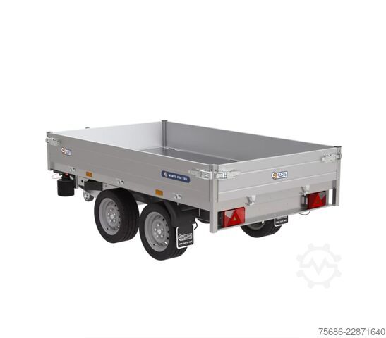 Tipper- three-way Saris ⭐ Kipper 256x150x30 2000Kg Handpumpe