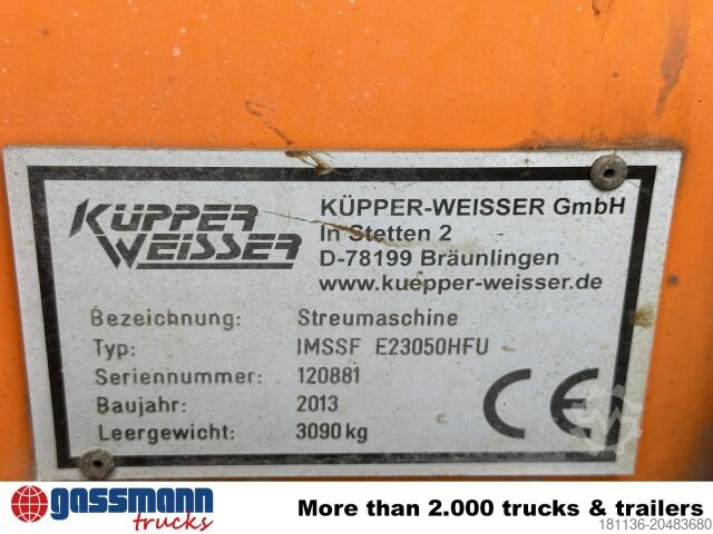 Maquinaria agrícola Küpper-Weisser IMSSF E23050HFU Kombistreuer ca. 5m³/7500l