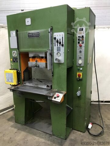 Double-column hydraulic press, hydraulic production press SCHÖN SH 25
